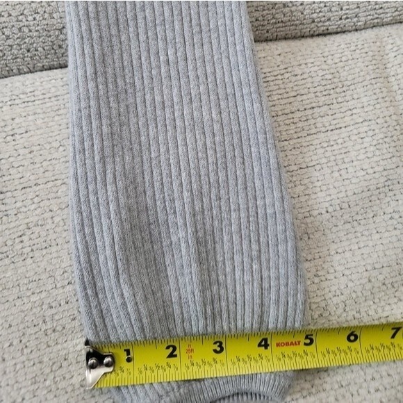 Apt. 9 Grey Geometric Tunic Long-sleeved Sweater Dress Size Large - Picture 12 of 12